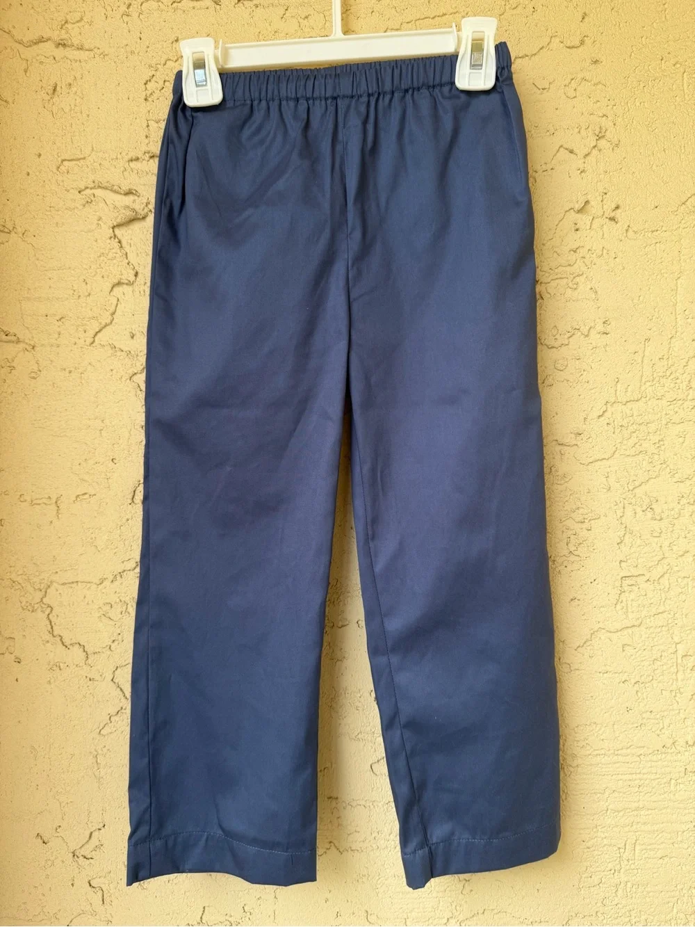 Edgehill Collection Boys Check Light Blue Long Sleeve Shirt and Pants Set 6